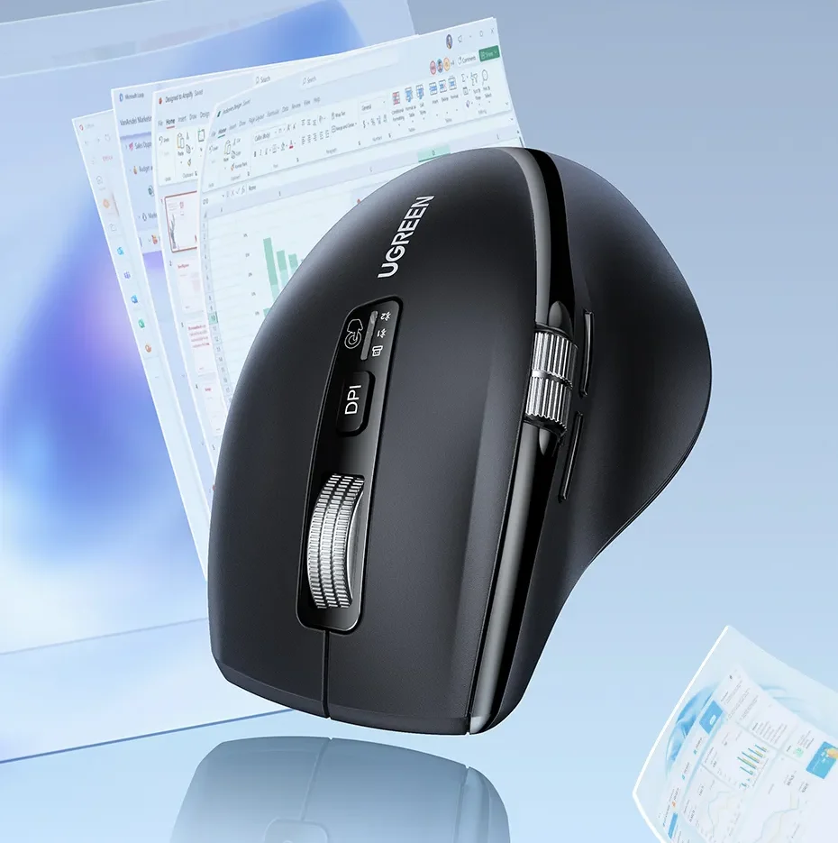 Mouse Wireless Bluetooth UGREEN 2-in-1